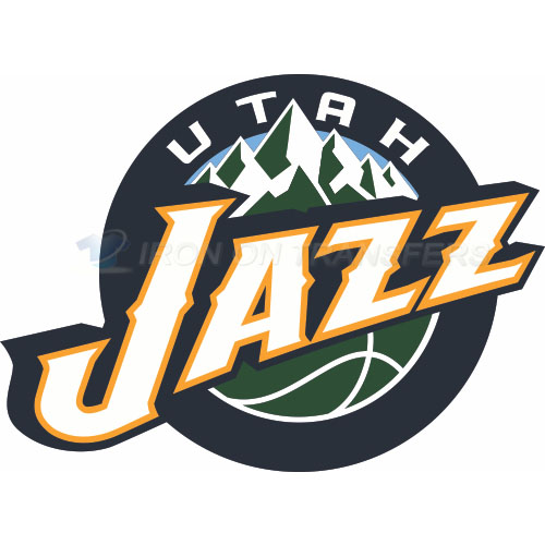 Utah Jazz Iron-on Stickers (Heat Transfers)NO.1211